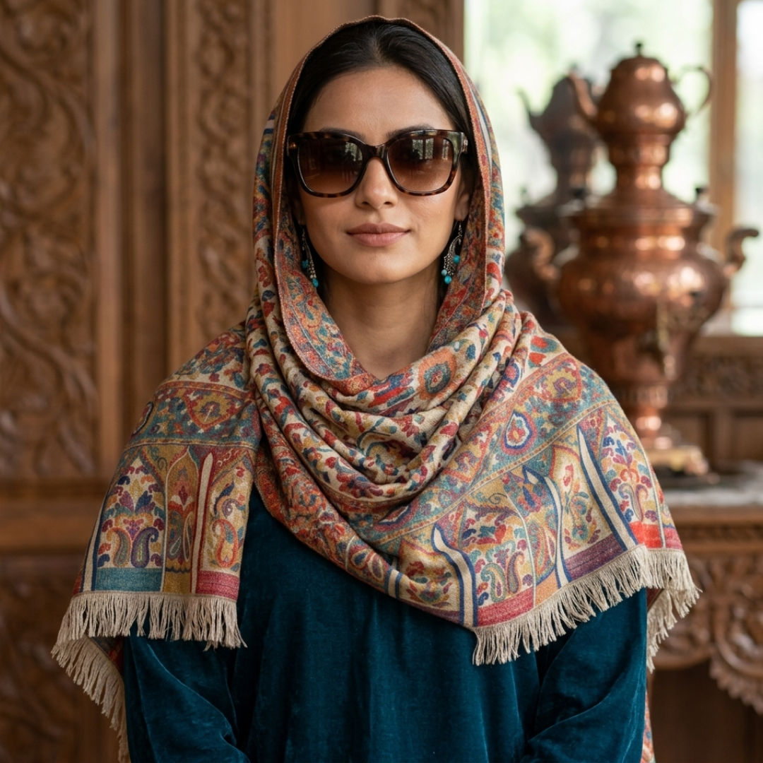 Neutral Wool Wrap
